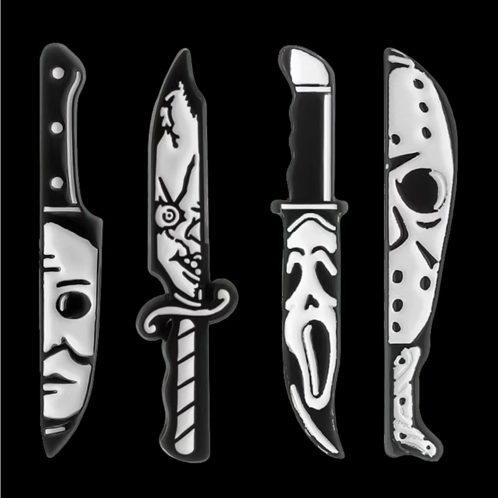Horror Theme Knife Shape Brooch/Pin